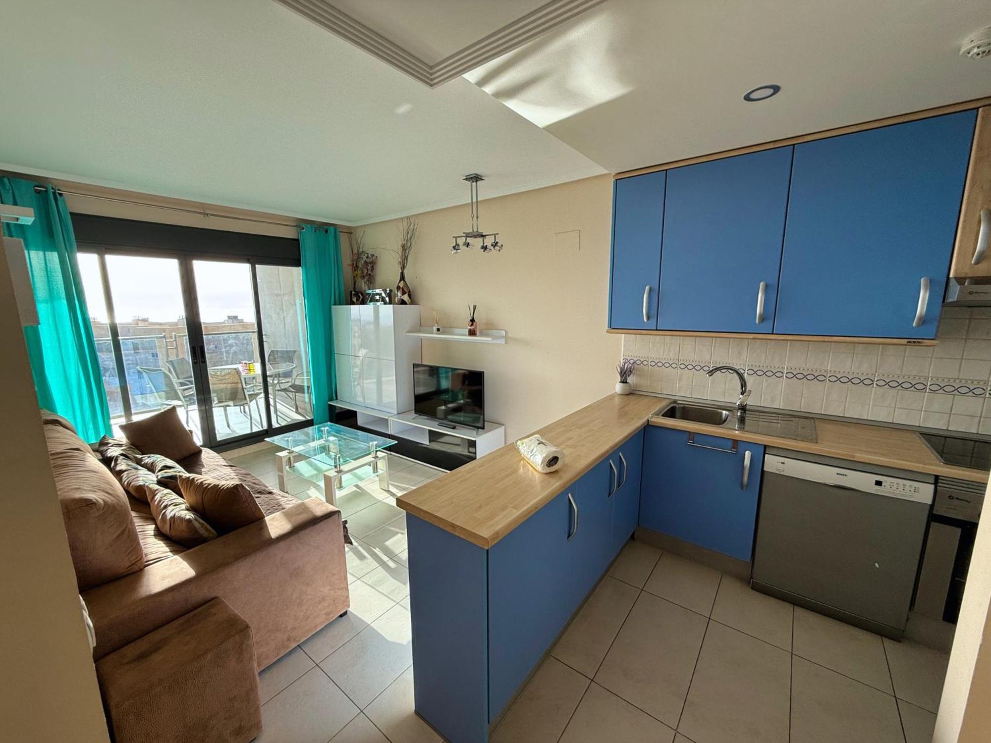 בנידורם Beautiful Apartment Near Beach With Panoramic Sea-View מראה חיצוני תמונה