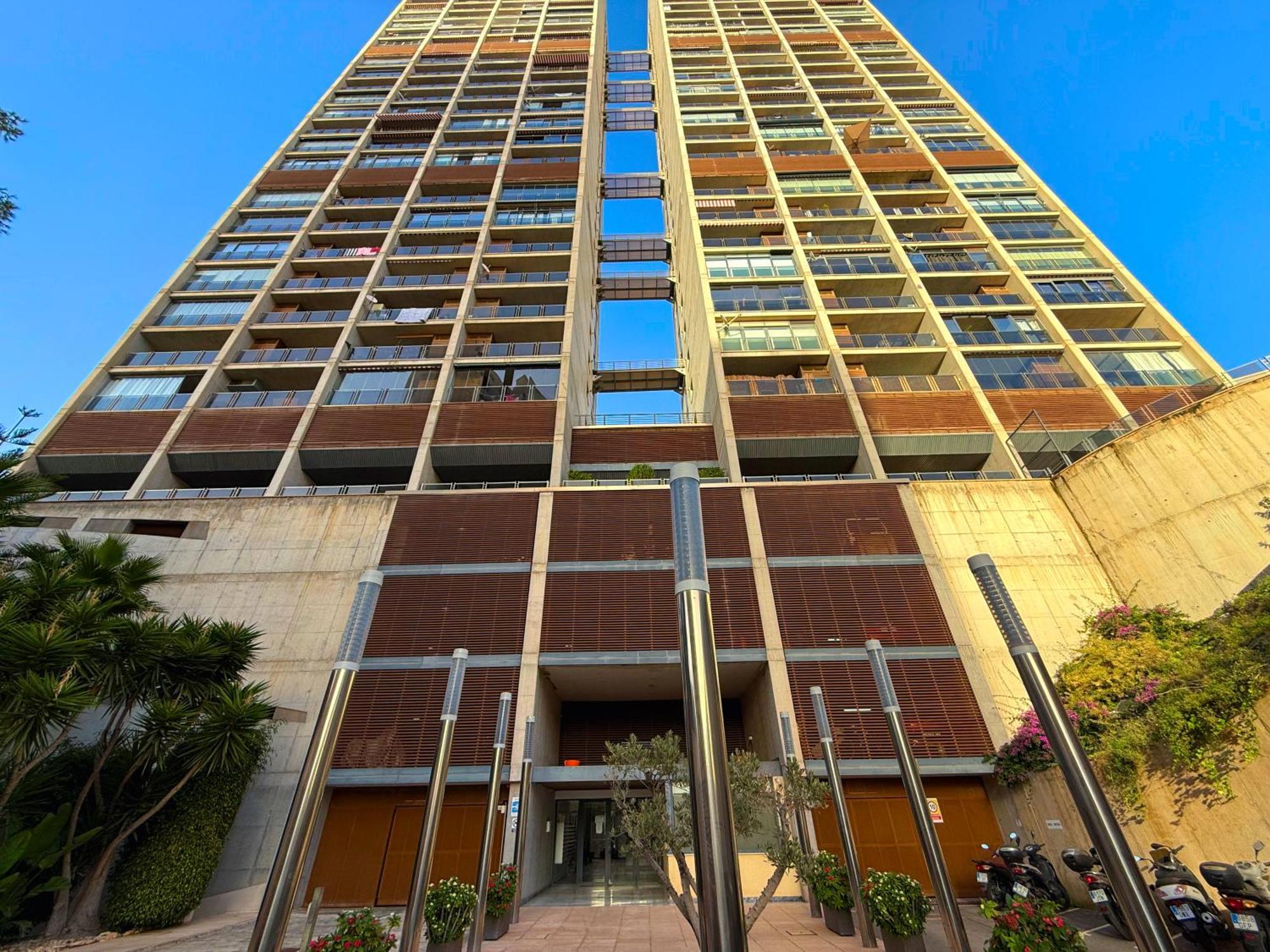 בנידורם Beautiful Apartment Near Beach With Panoramic Sea-View מראה חיצוני תמונה